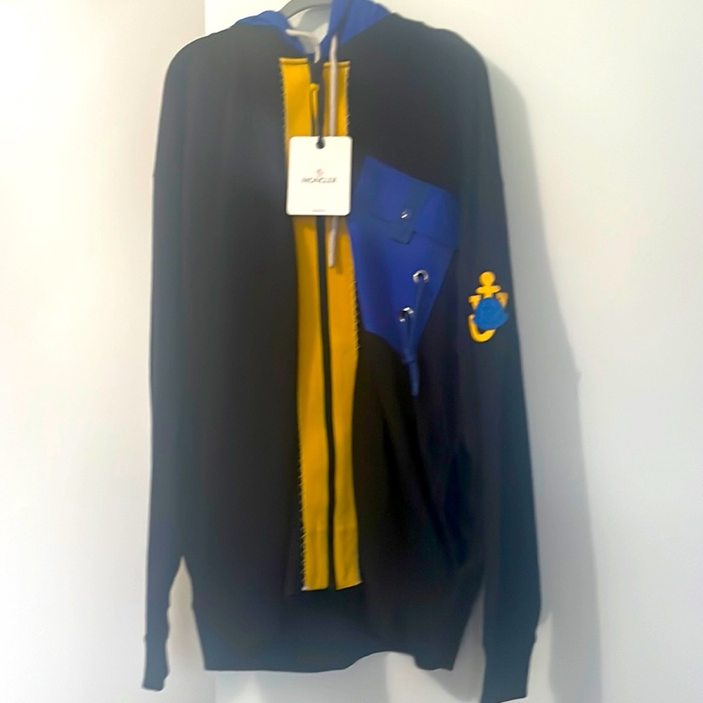 Moncler Zip Up with Hood (Hoodie Sweater) NWT